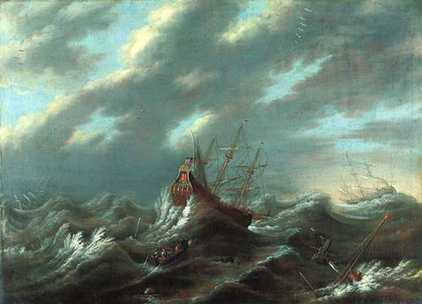 storm at sea